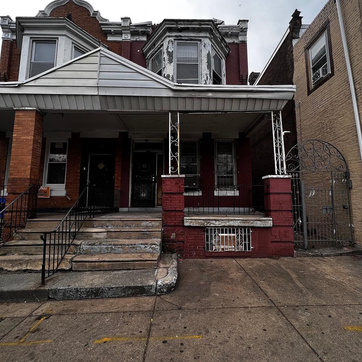 Damaged Front Steps
