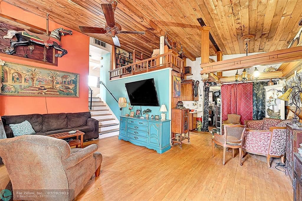 Stained Wood Ceilings