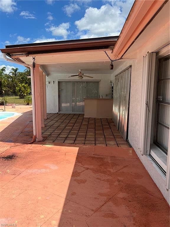 Worn Pool Deck