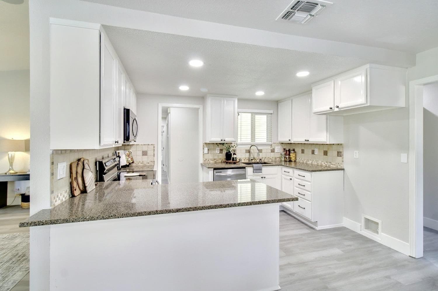 Dated Kitchen Backsplash