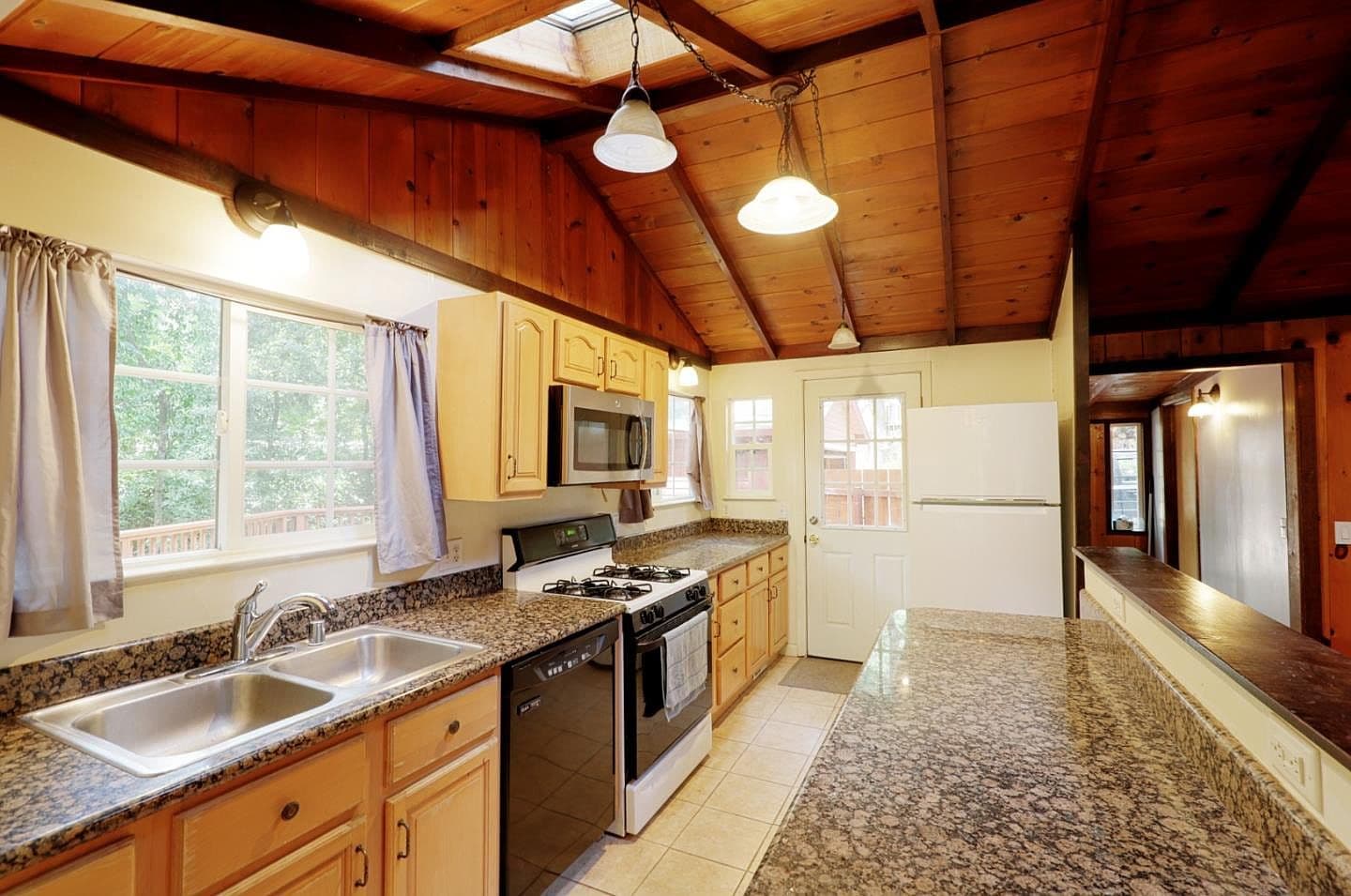 Dated Kitchen Cabinets and Appliances