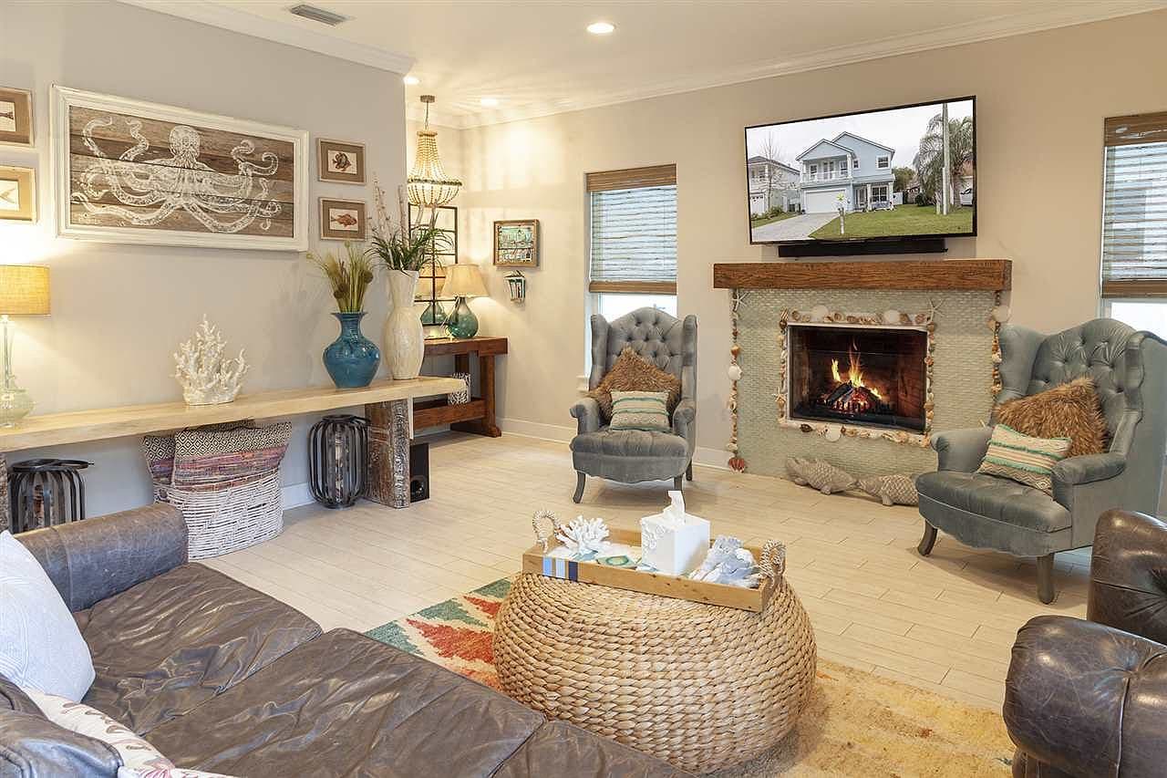 Seashell Fireplace Surround
