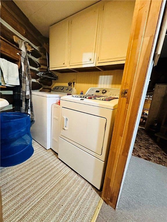 Dated Laundry Area