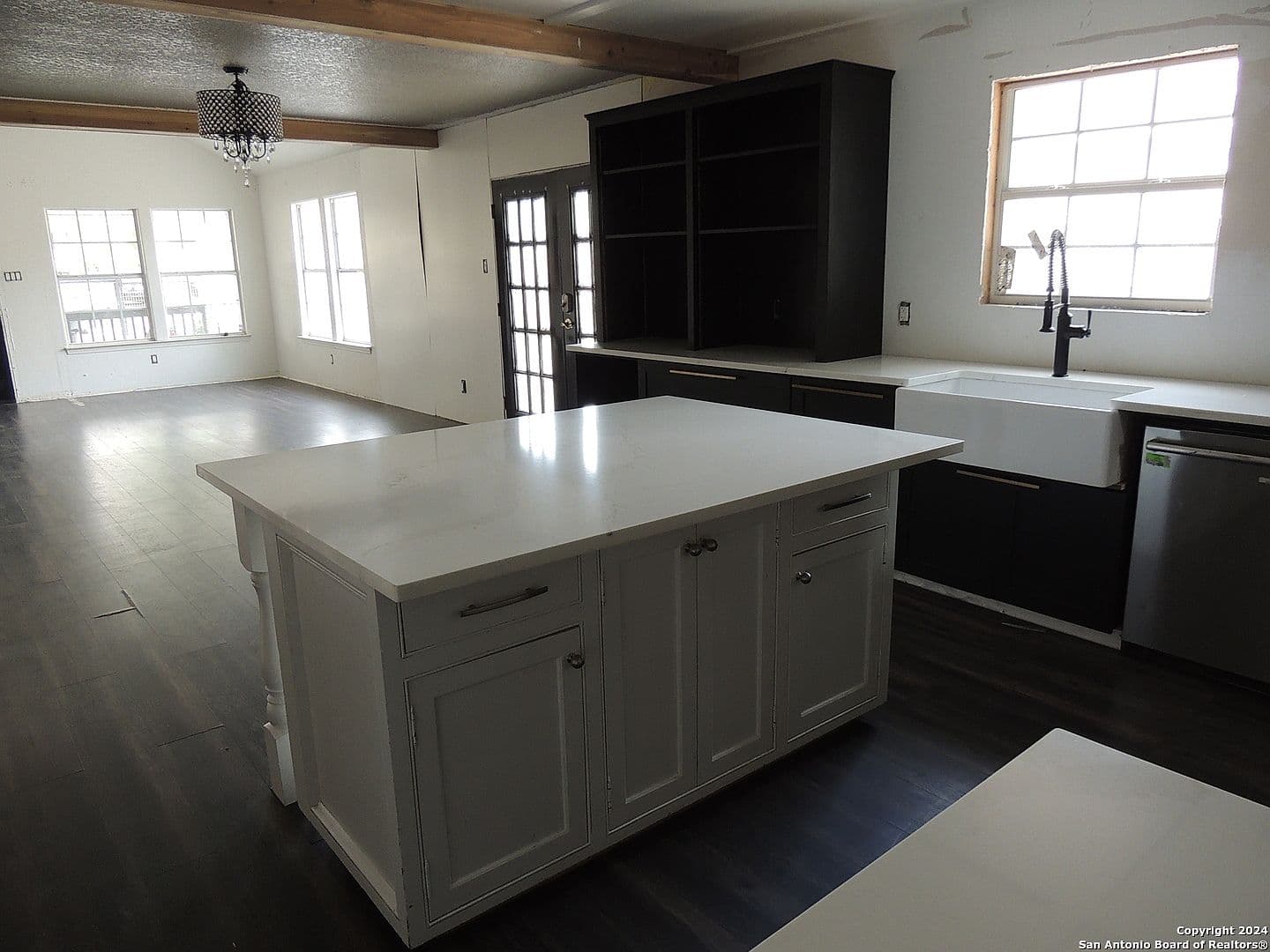 Incomplete Interior Finishes