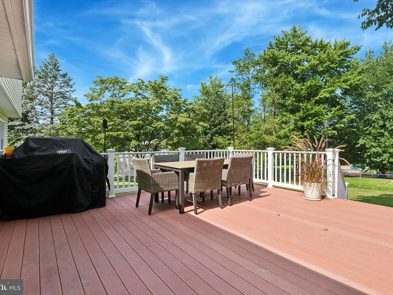 Worn Deck Surface