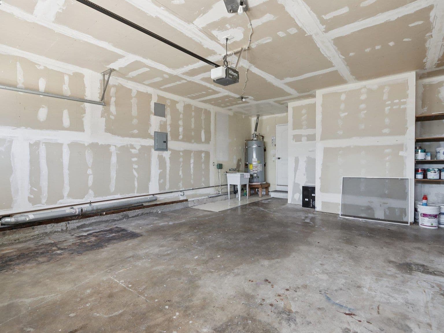 Unfinished Garage