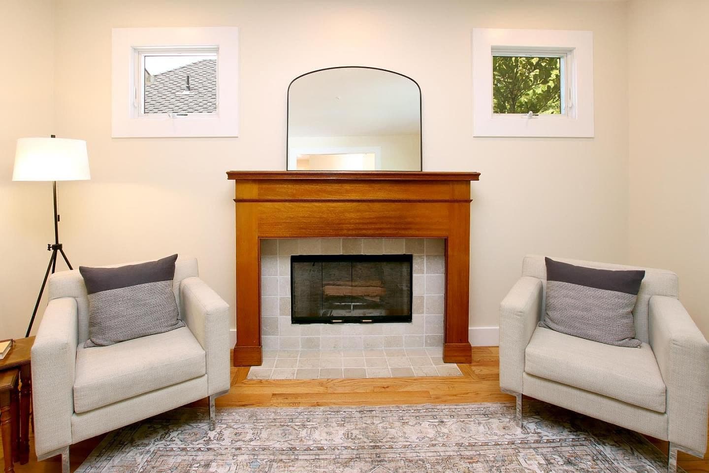 Dated Fireplace