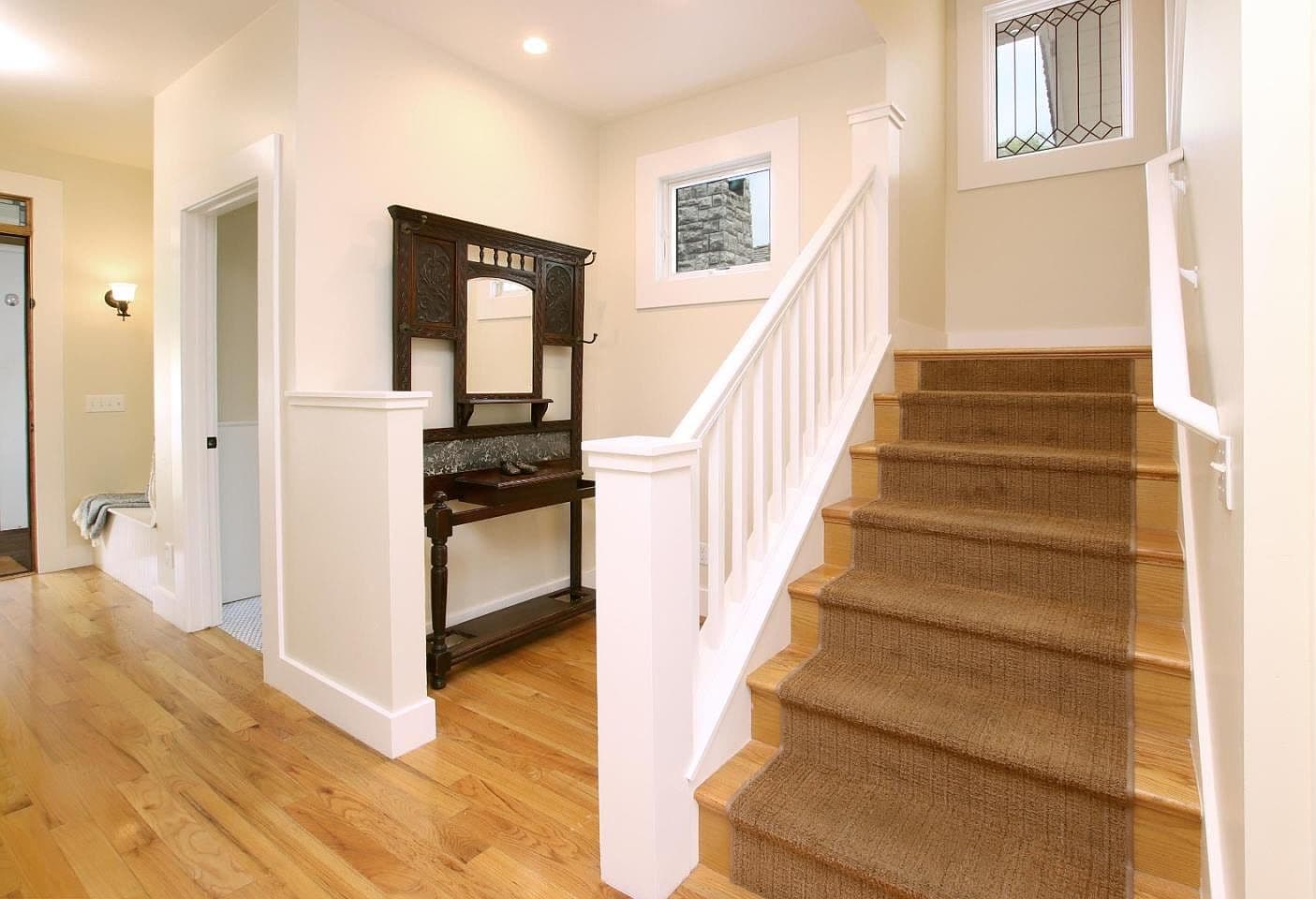 Worn Stair Carpet