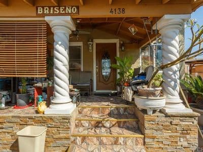 Worn Porch Columns