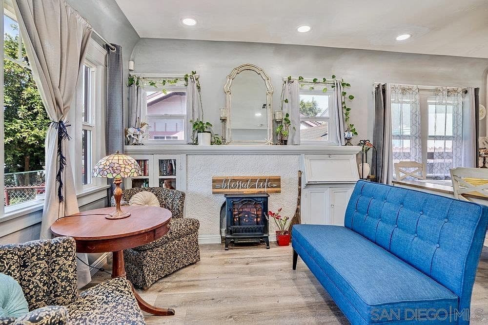 Outdated Fireplace
