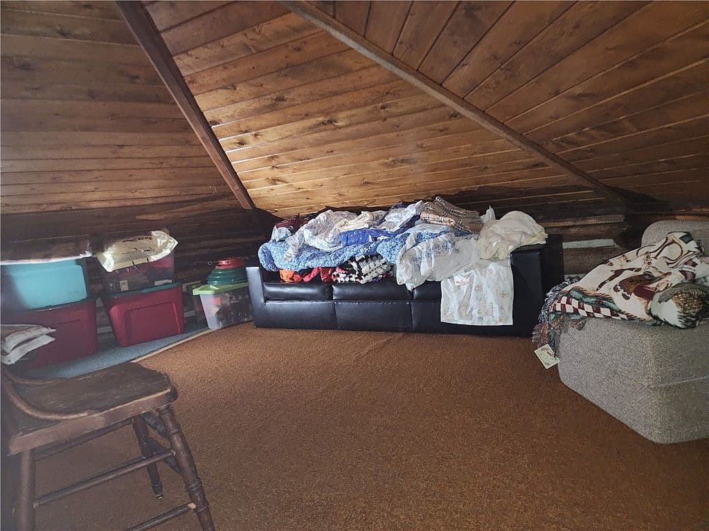 Unfinished Attic Space