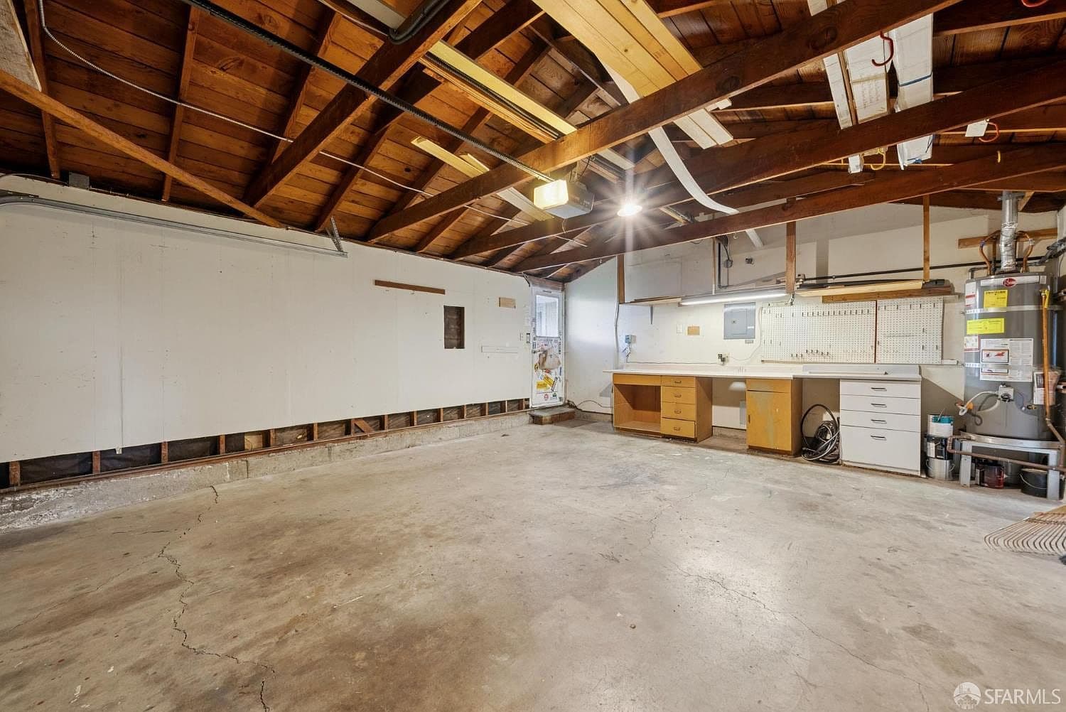 Unfinished Garage