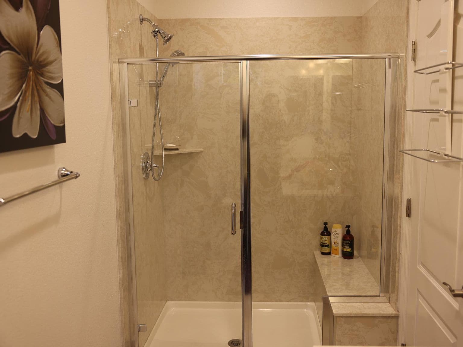 Dated Shower Enclosure