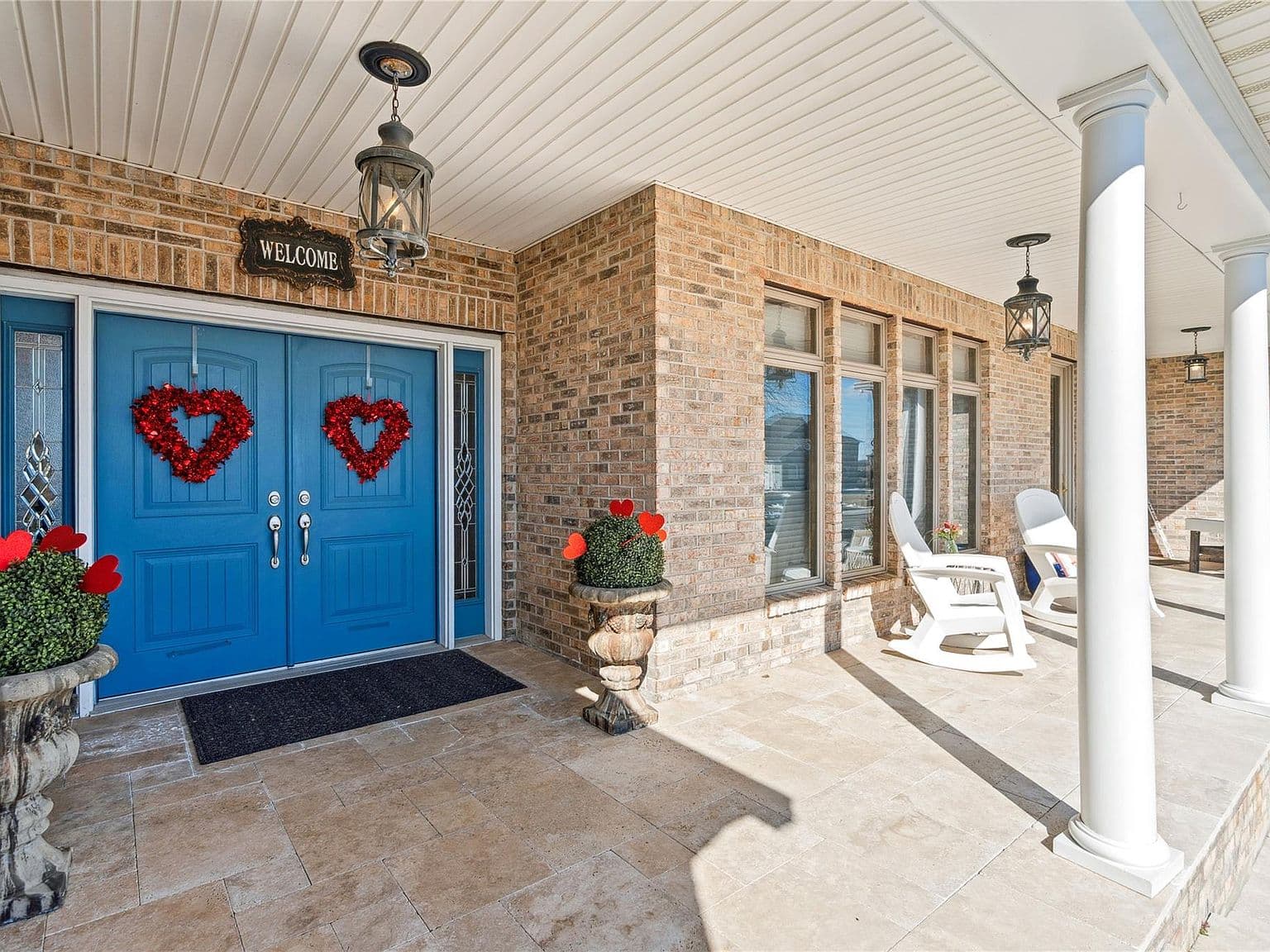 Blue Front Doors