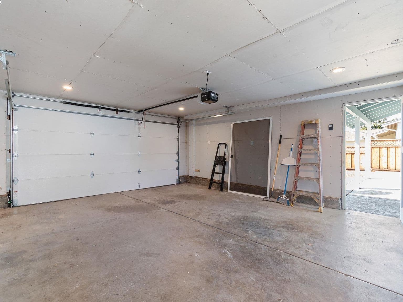 Unfinished Garage