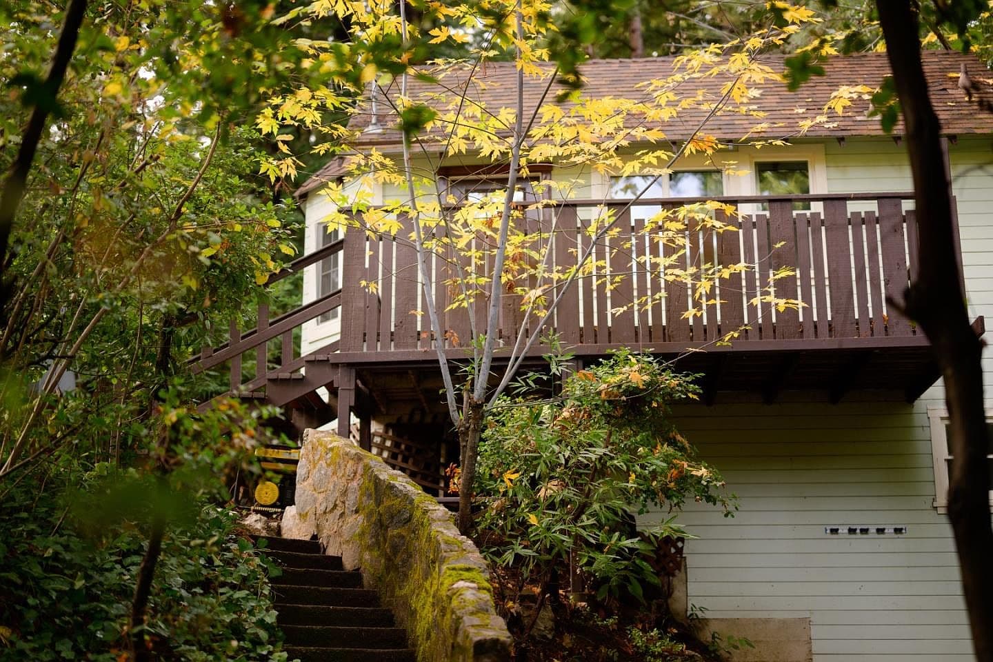 Steep Stone Stairs