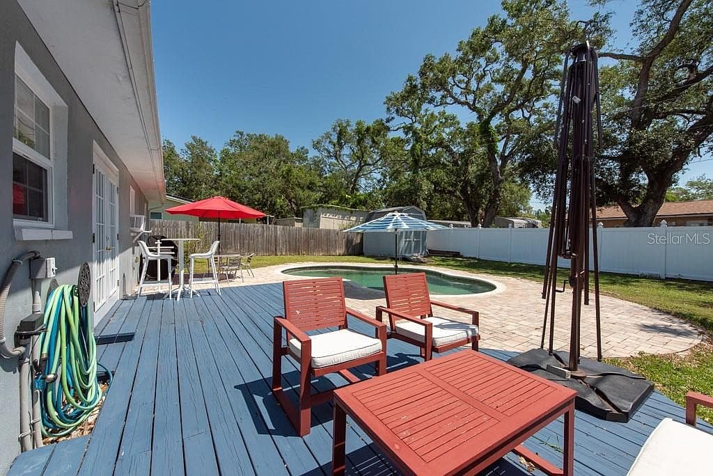Painted Deck