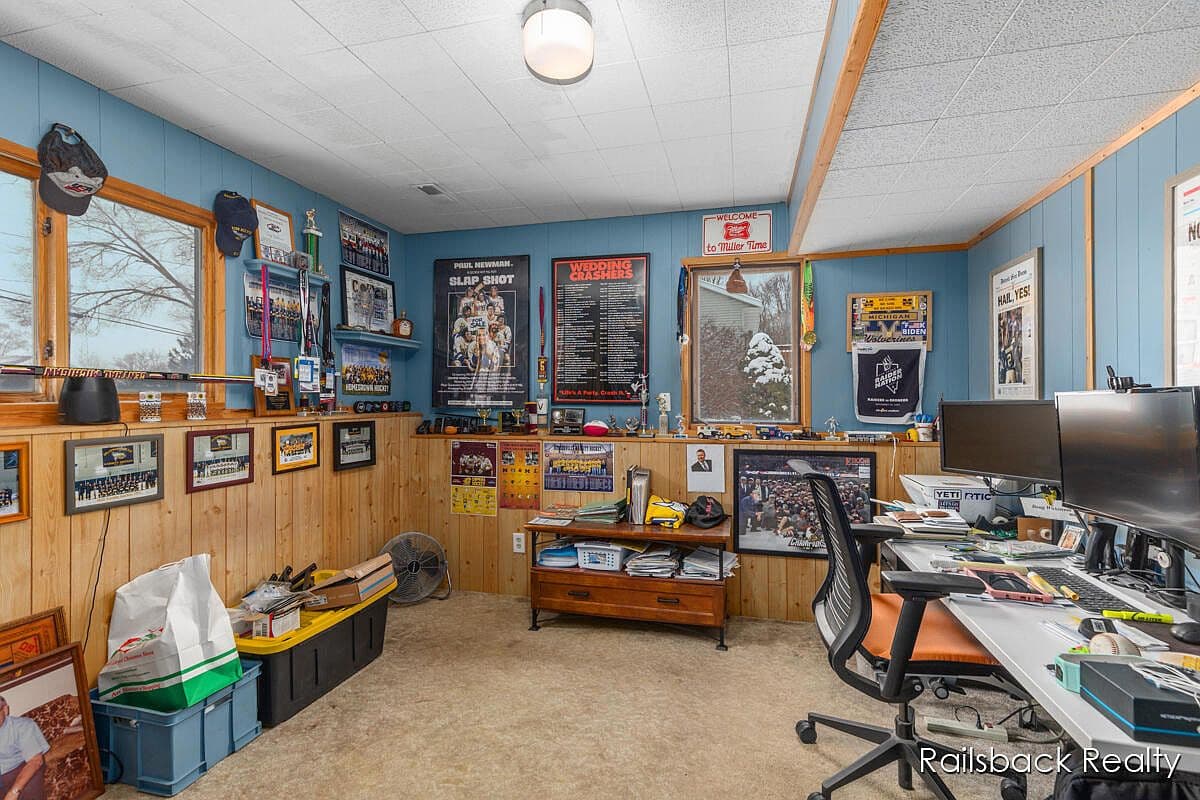 Dated Basement Finishes