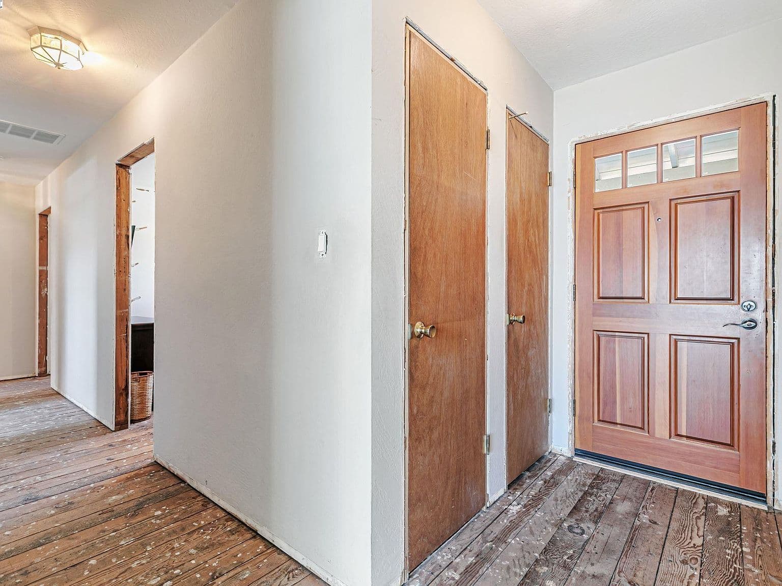 Exposed Electrical Outlet