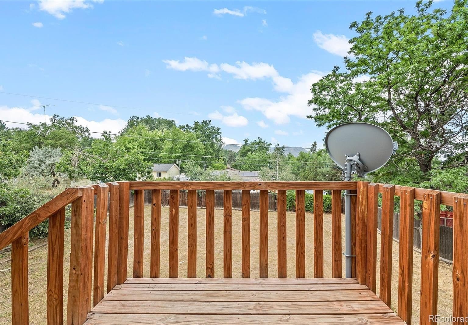Worn Deck Stairs