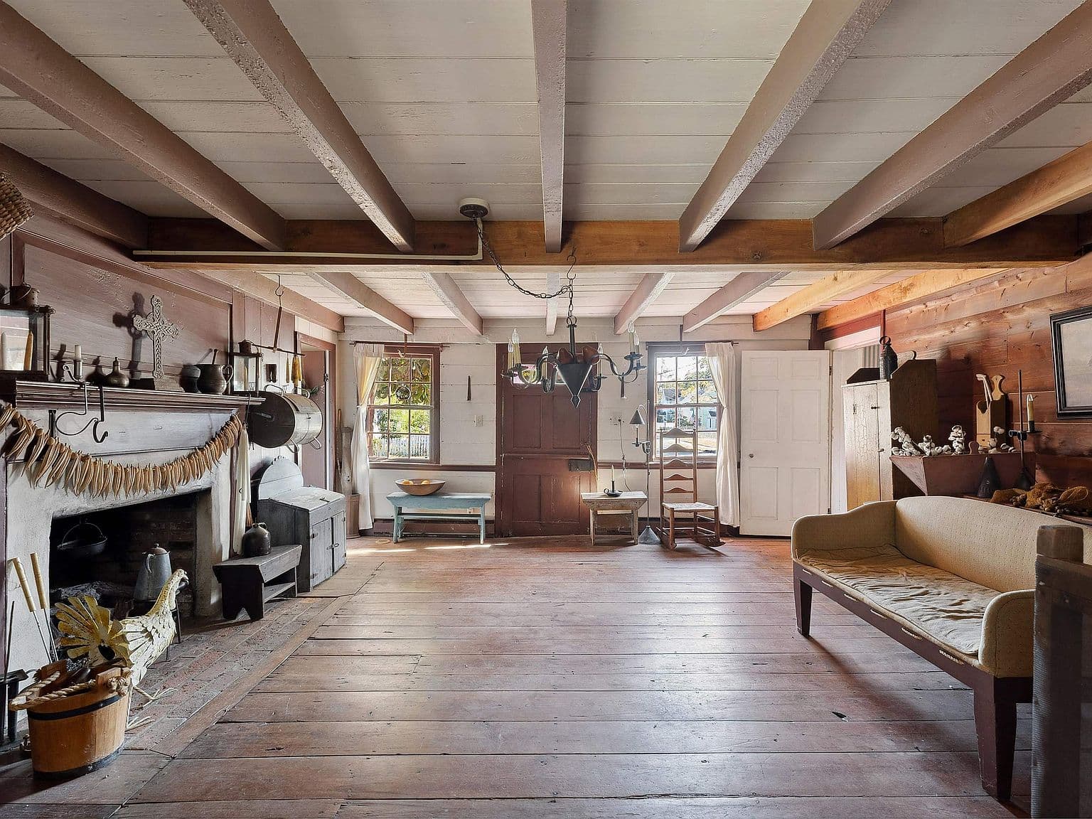Worn Wood Floors