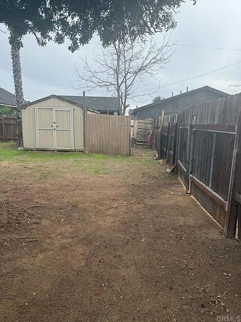 Unlandscaped Backyard