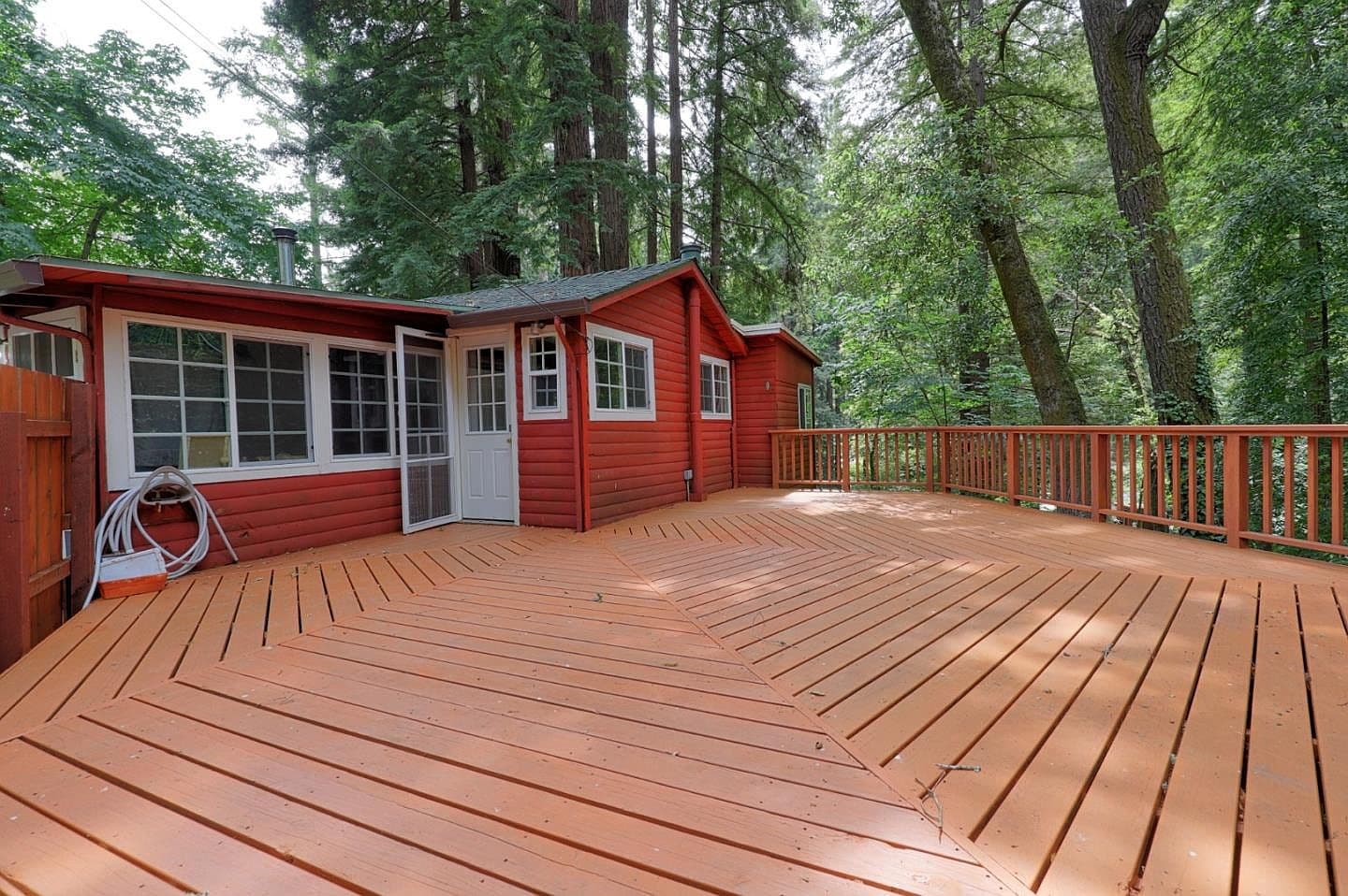 Worn Deck Paint