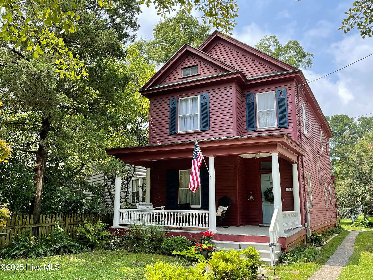 Faded and peeling exterior paint