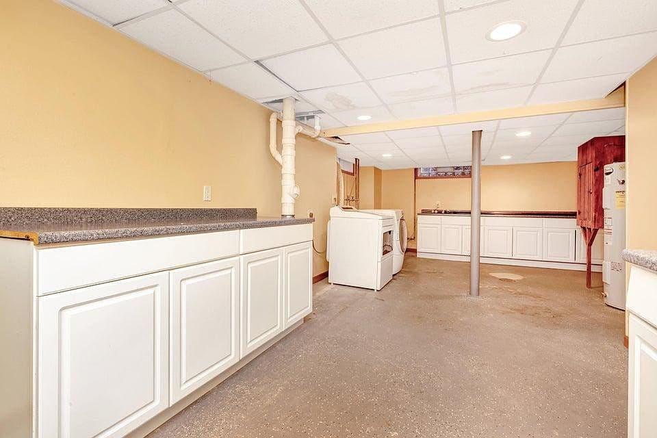 Dated Laundry Area