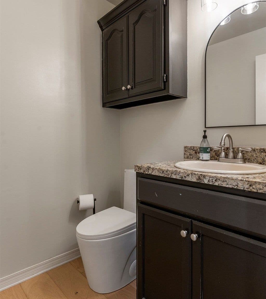 Dated Half Bathroom