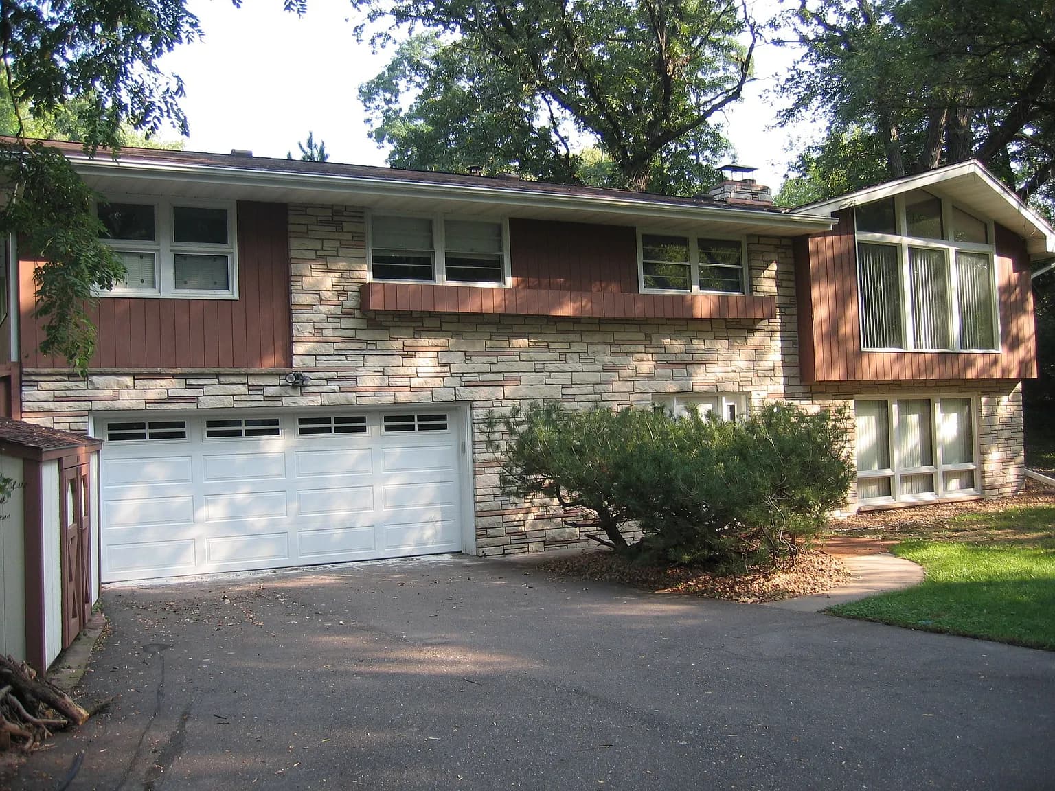 Dated Wood Siding