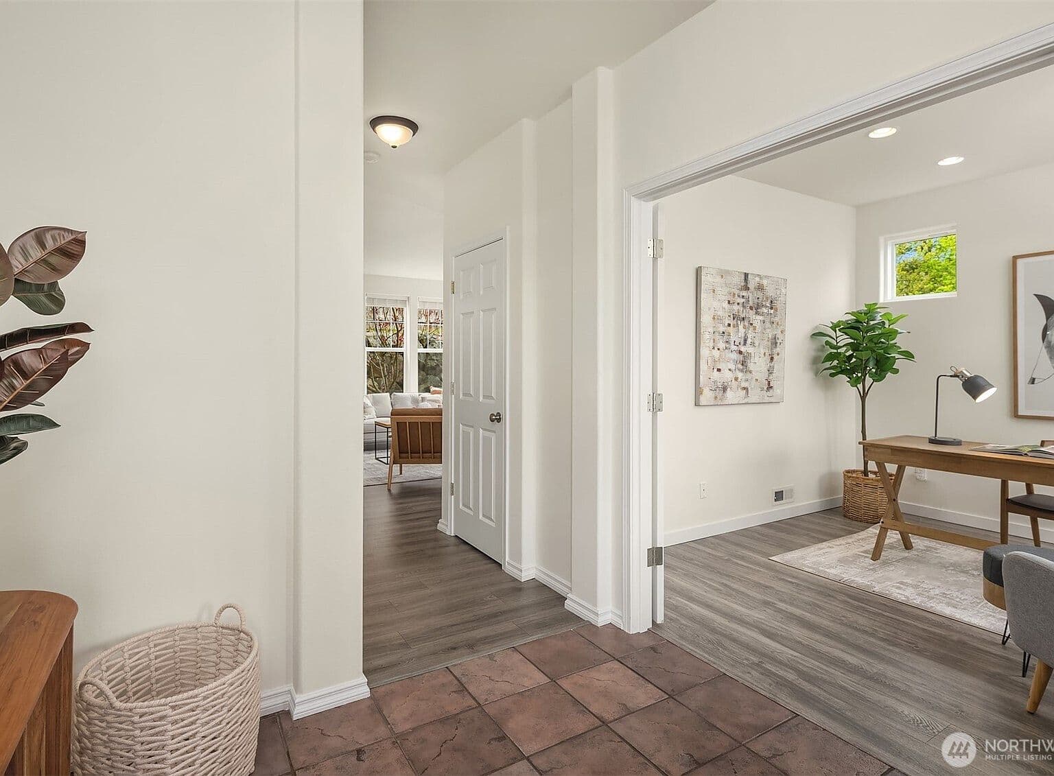 Dated Entryway Tile