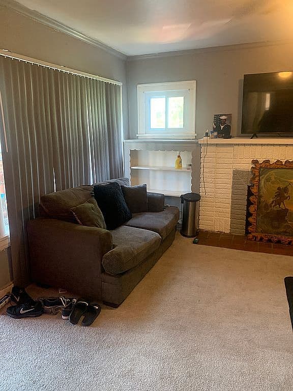 Outdated Fireplace