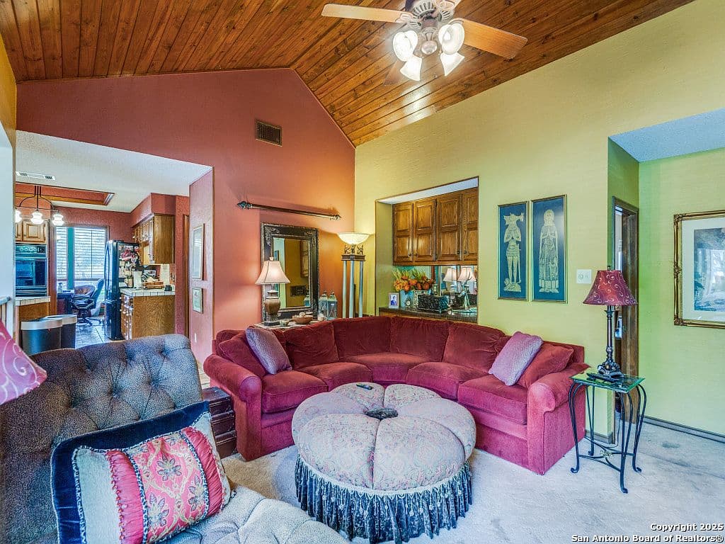 Wood-Paneled Ceilings