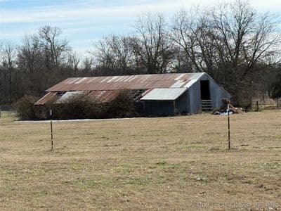 Dilapidated Barn Roof