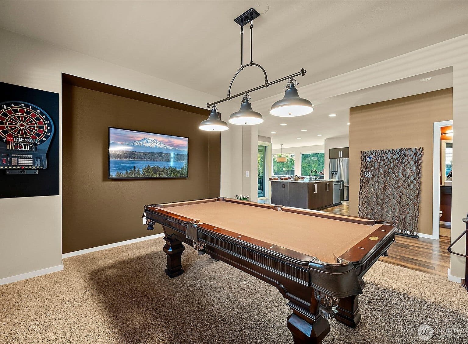 Carpet in Game Room