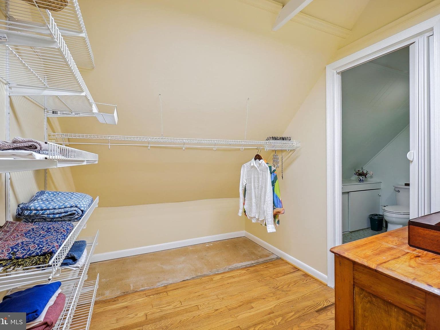 Unfinished Closet