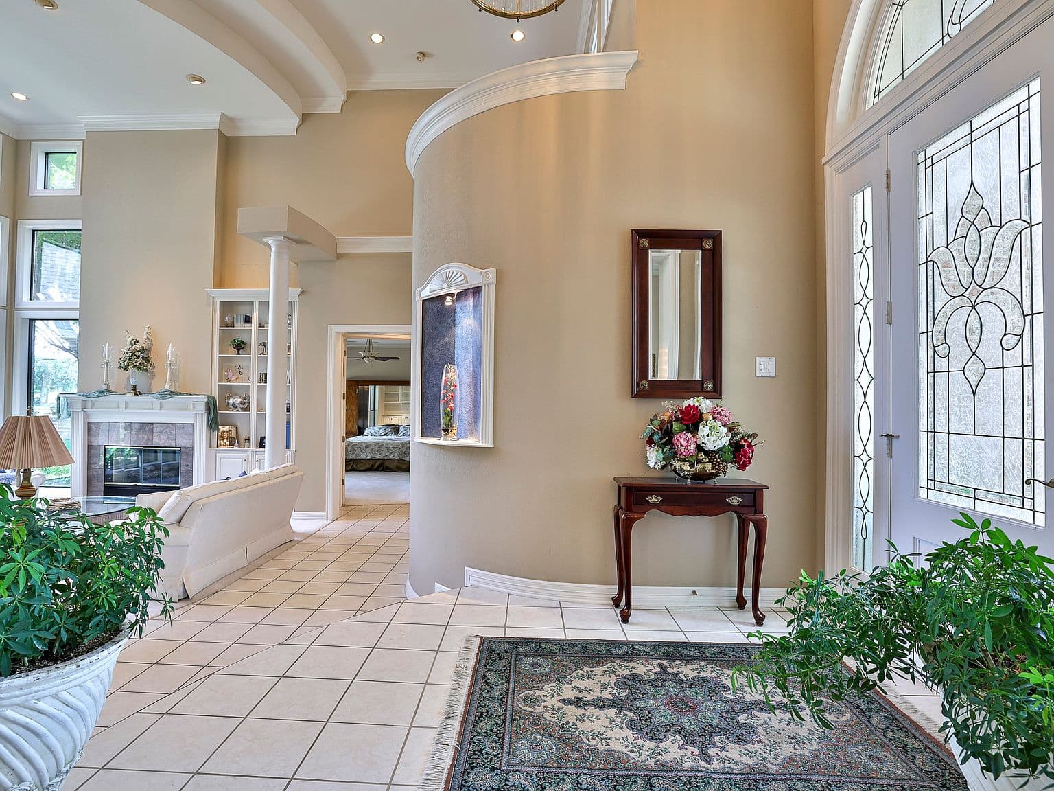 Beige Tile Flooring
