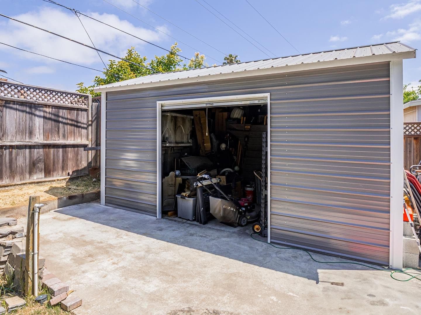 Cluttered Shed