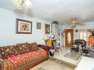 Cluttered Living Room