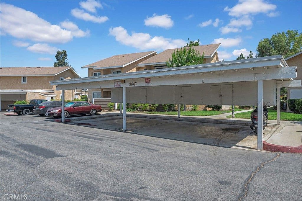 Aging Carport Structure