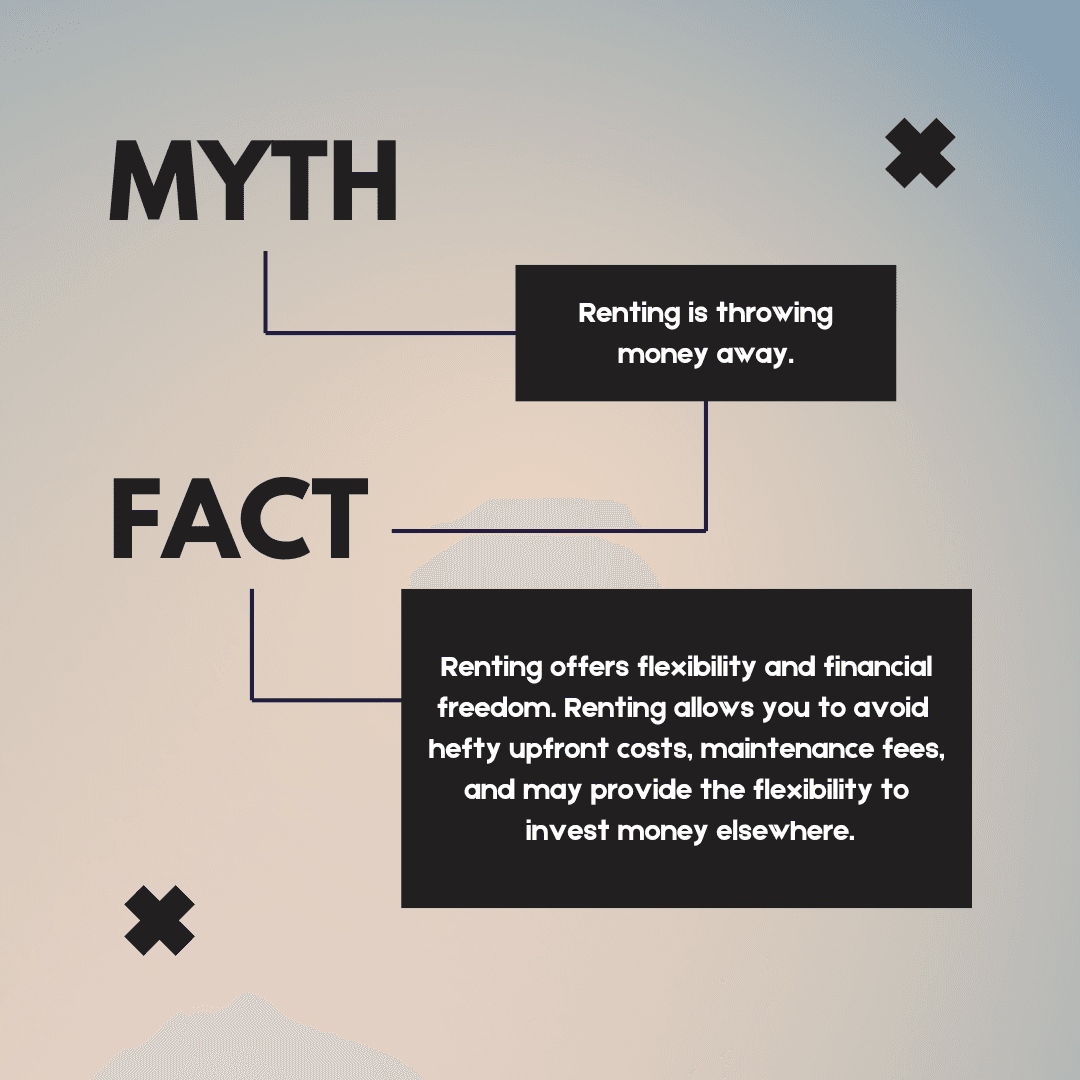 myth rent debunked